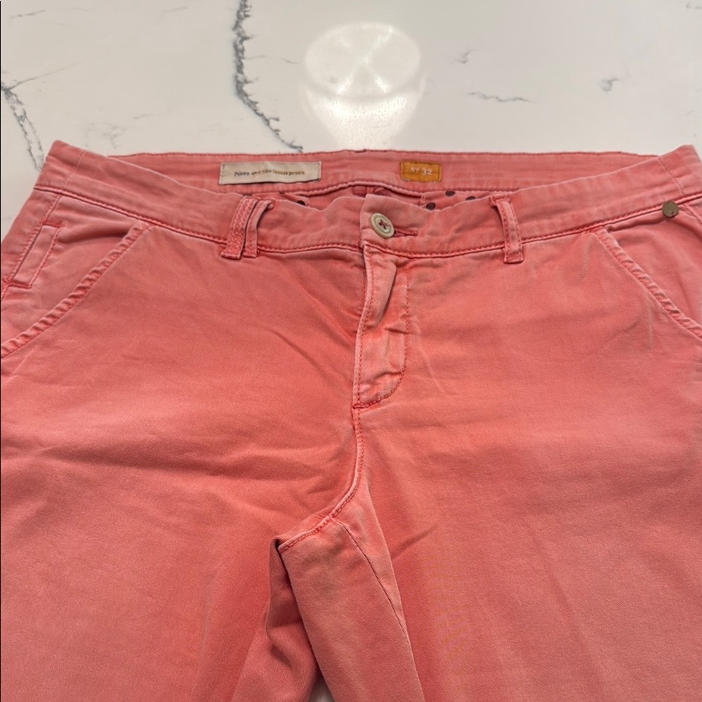 Anthropology Pilcro Hyphen Women's Pink/salmon Jeans size 32